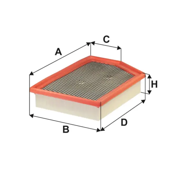 Фільтр повітряний WIX FILTERS Jeep Cherokee 14-16 (WA9863)