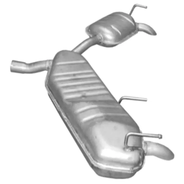Глушник POLMO Opel Vectra C / Opel Signum 03-09 алюмінізована сталь (17.68)