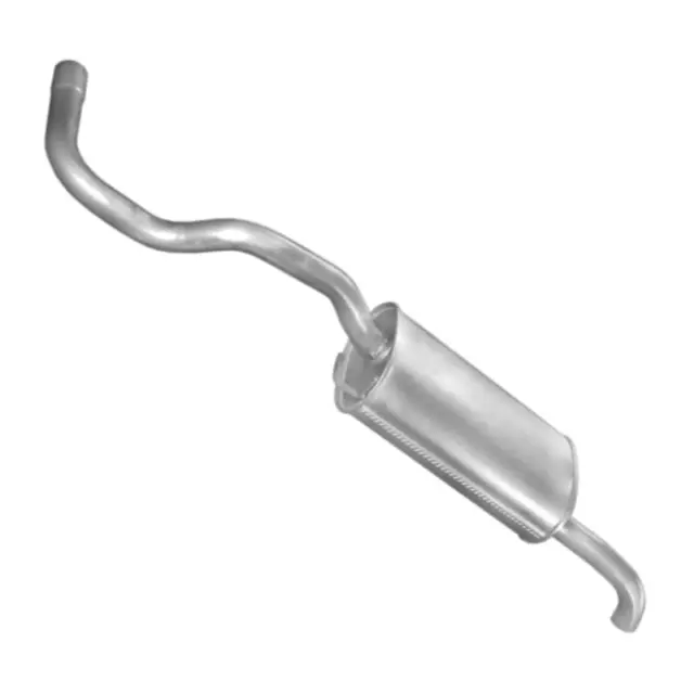 Глушник SEAT Cordoba 1.0i-16V; 1.4i-16V; 1.6i; 1.8i 97-02/ VW алюмінізована сталь