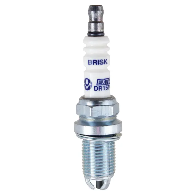 Свічки запалювання BRISK Extra DR15TC ВАЗ 2110 16V комплект 3 бічних електроди (1329N)