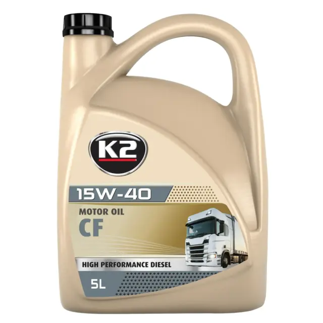 Олива моторна K2 CF 15W-40 5 л (O4015E)