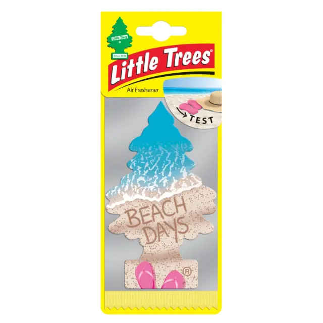 Ароматизатор для салону авто LITTLE TREES Пляжний день 5 г (78075)