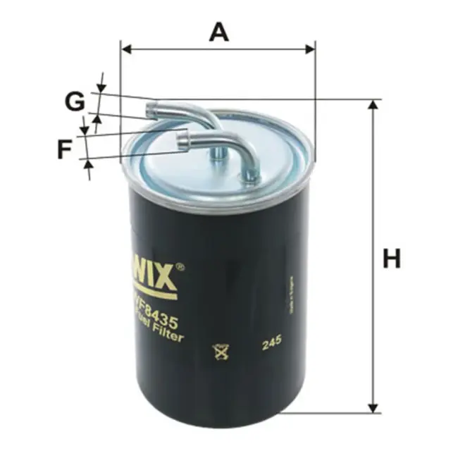 Фільтр паливний WIX FILTERS (WF8435)