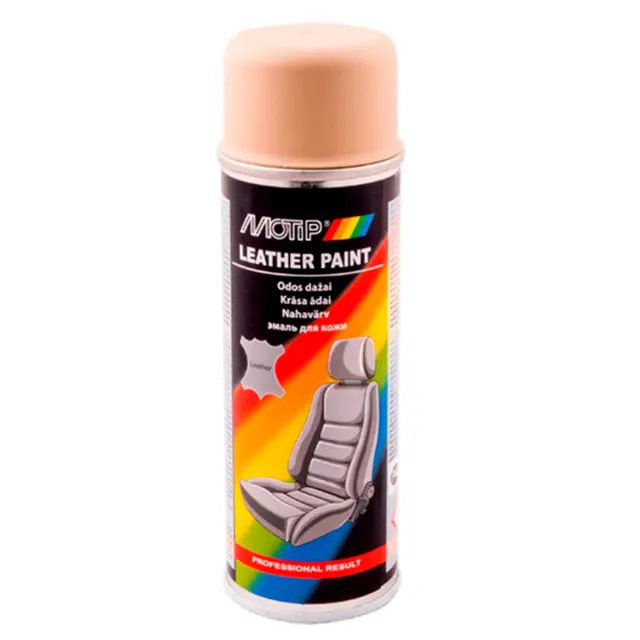 Фарба для шкіри та вінілу MOTIP Leather & Vinyl Paint бежева аерозоль 200 мл (04234BS)
