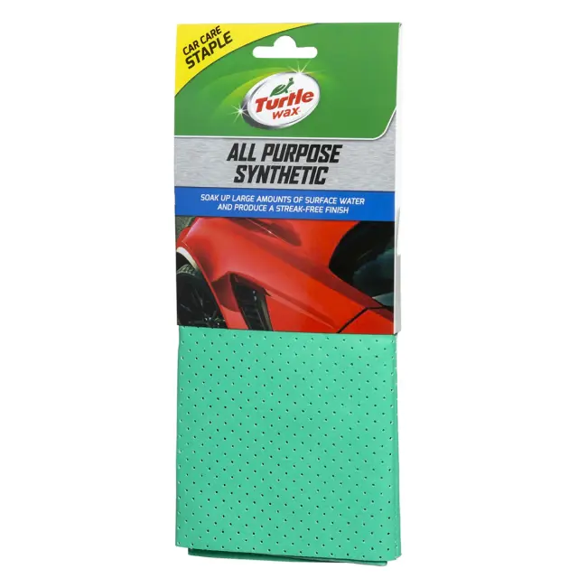 Серветка TURTLE WAX All Purpose Syntheticдля сушки лакофарбової поверхні перфорована 40 см х 35 см (X403td)