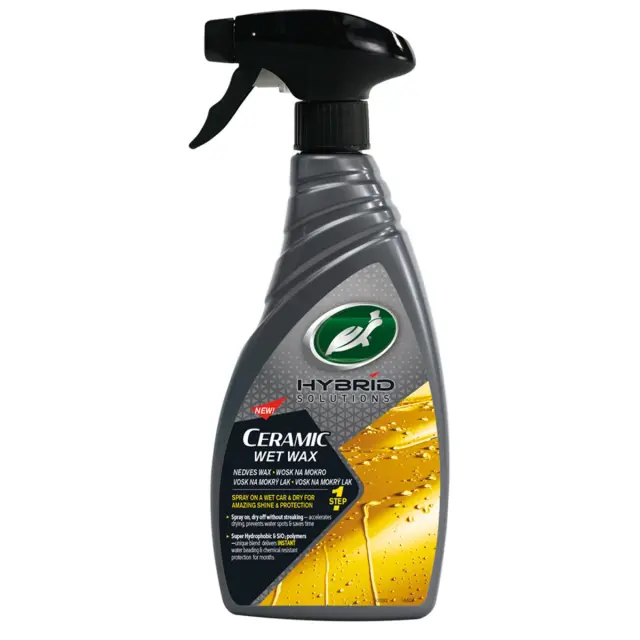 Поліроль восковий для кузова TURTLE WAX Ceramic Wet Wax з керамікою 500 мл (53350)