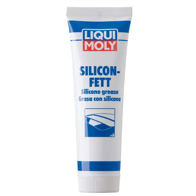 Мастило універсальне LIQUI MOLY Silicon-Fett силіконове пластичне прозоре 0,1 кг (3312)