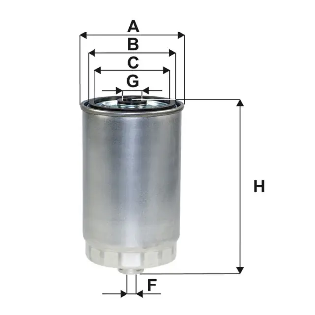 Фільтр паливний WIX FILTERS (WF8545)