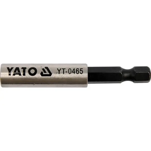 Тримач магнітний YATO для викруткових насадок 1/4" L= 60 мм (YT-0465)