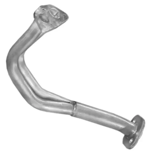 Труба приймальна POLMO Mazda 626 2.0/2.0-12V 87-90/92 алюмінізована сталь (12.181)