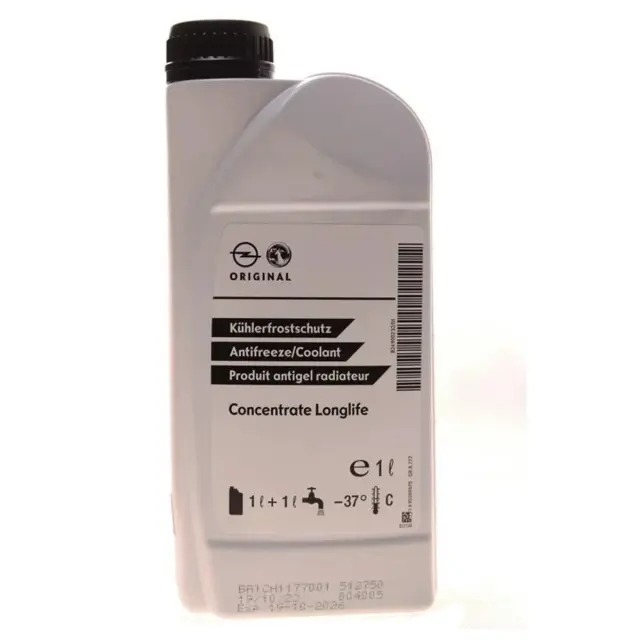 Рідина охолоджуюча Concentrate Longlife G11 -80 °C блакитна 1 л концентрат
