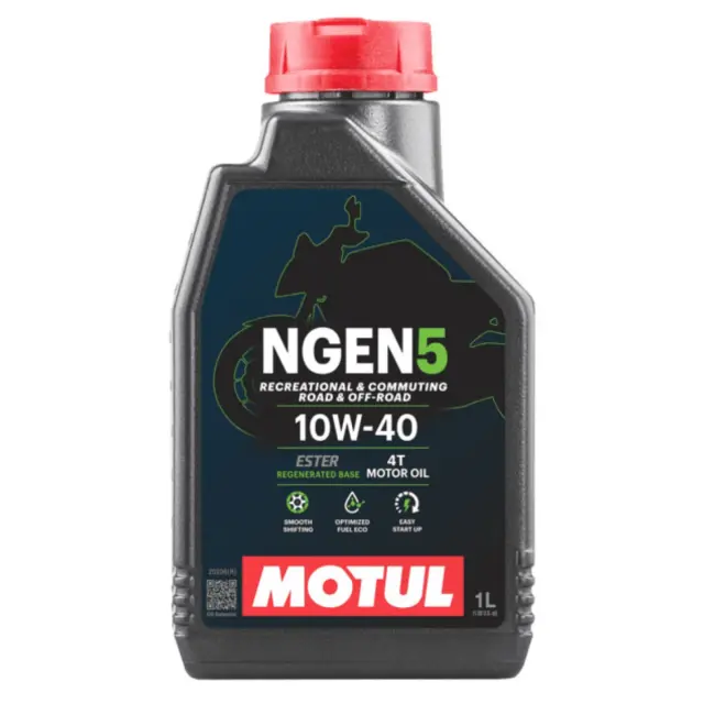 Олива моторна MOTUL  NGEN 5 10W-40 4T 1 л (111829)