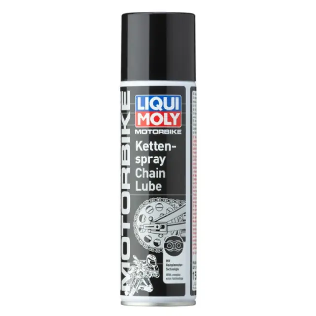 Мастило LIQUI MOLY Motorbike Kettenspray Chain Lube для ланцюга мотоциклів аерозоль 250 мл (1508/8051)