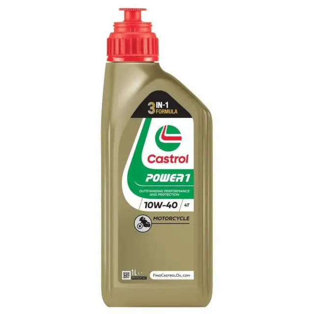 Олива моторна CASTROL Power 1 4T 10W-40 1 л (15F5A0)
