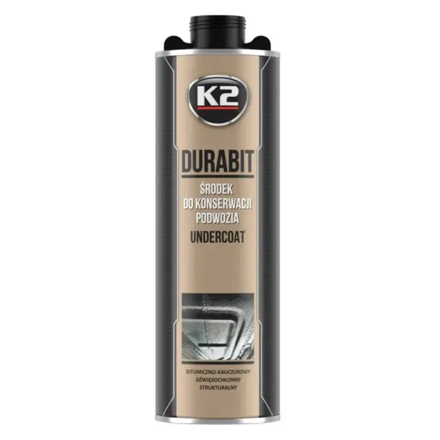 Мастика для захисту від гравію та корозії K2 DURABIT чорна під пістолет 1 л (L325)
