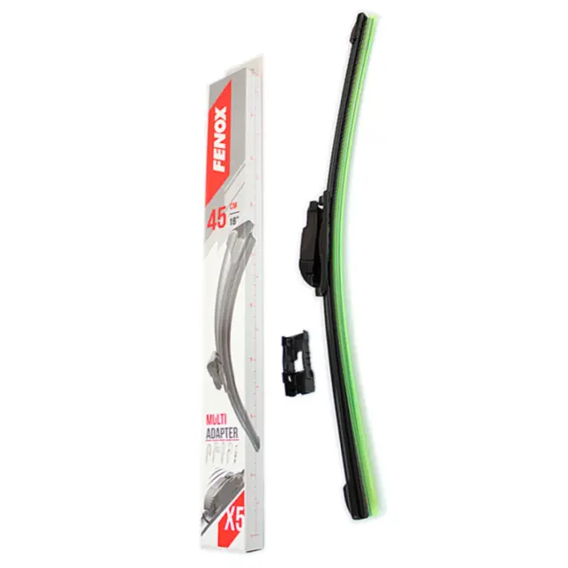Щітка склоочисника FENOX безкаркасна передня 5 в 1 450 мм - 18" 5 в 1 (WB45200)
