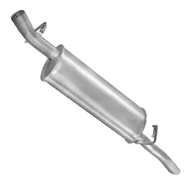 Глушник POLMO Opel Vectra A 1.8i/2.0i HB kat 88-95 алюмінізована сталь (17.286)