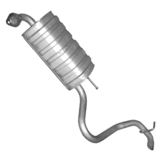 Глушник POLMO Hyundai i30 1.4/1.6 Hatchback 05/07- алюмінізована сталь (10.80)