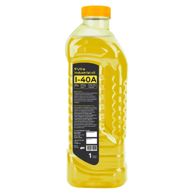 Олива індустріальна VIRA І-40А ISO 68 1 л (VI0334)