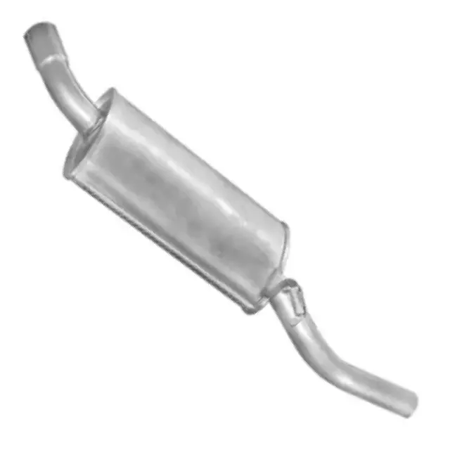 Глушник POLMO FORD Escort 1.4/1.6 алюмінізована сталь (08.96)