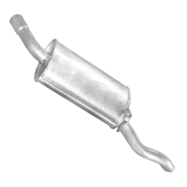 Глушник POLMO FORD Escort 1.1; 1.3 OHV 83-90/Orion 85-90 алюмінізована сталь (08.04)