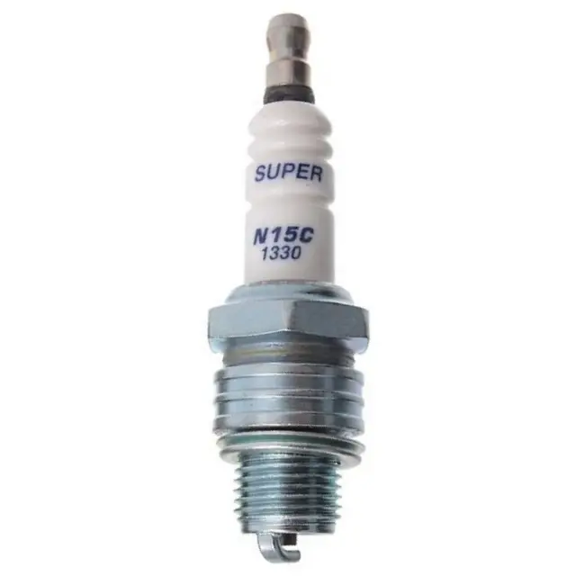 Свічки запалювання BRISK мото 2T N15C MT, CZ, JAWA, МALAGUTI 1 шт коротка різьба d = 12,7 mm (1330 N15C)