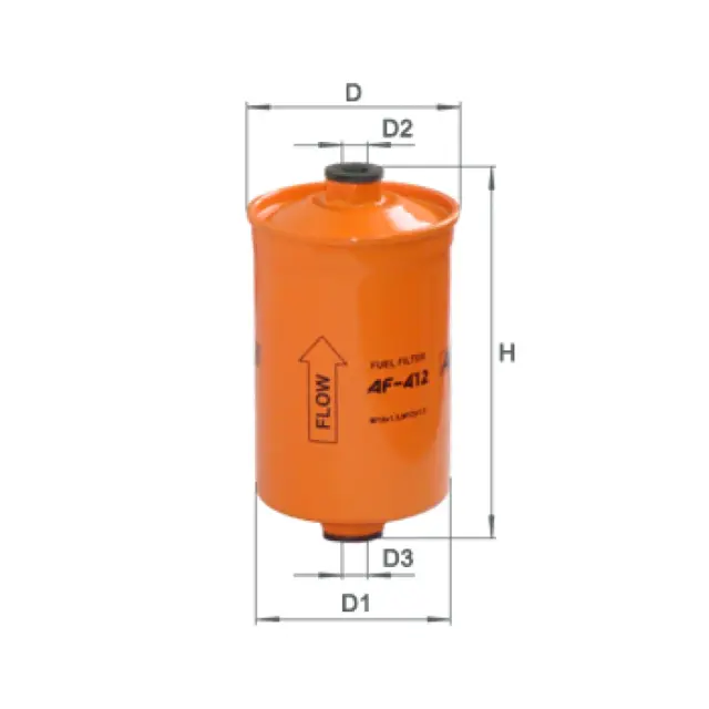 Фільтр оливи ALPHA FILTER BUESSING AK 14-150, BSE-Serie, Burglowe, Konsul, Prafekt, Ikarus (AF 213)