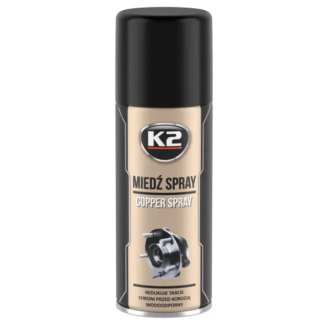 Мастило універсальне K2 PRO Copper Spray рідке мідне коричневе аерозоль 400 мл (W122)