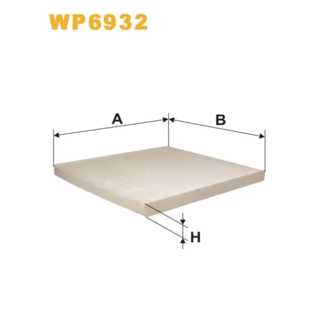 Фільтр салону WIX FILTERS Renault Scenic I (FL), Scenic I (Megane Scenic) (WP6932)