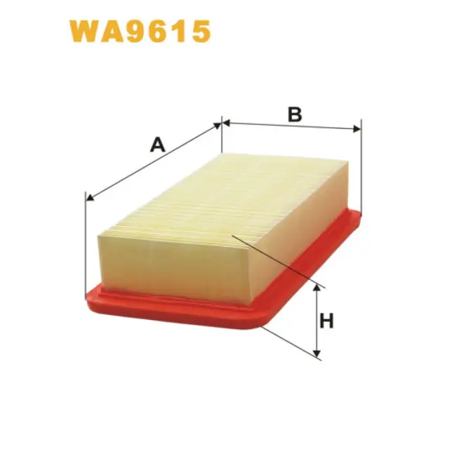 Фільтр повітряний WIX FILTERS Hyundai Accent III, Kia Rio II (WA9615)