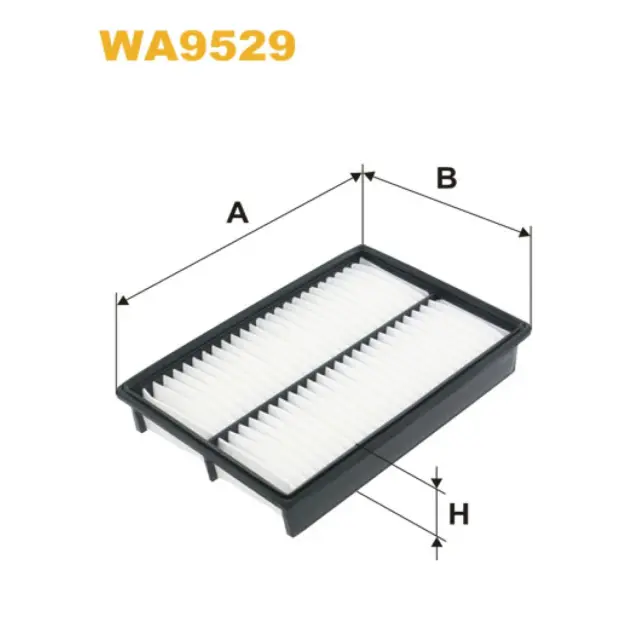Фільтр повітряний WIX FILTERS Mazda 3 (BK), 3 (BL), 5 (WA9529)