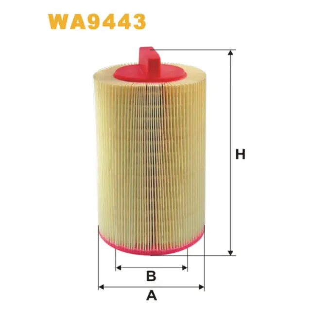 Фільтр повітряний WIX FILTERS Mercedes C (W203/C203/T203), C (W204/S204), CLC (CL203), CLK (A/C209) (WA9443)