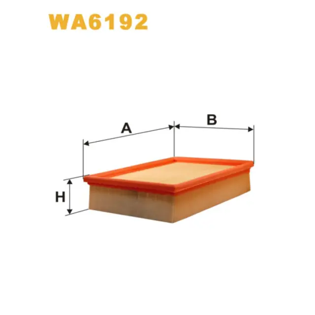 Фільтр повітряний WIX FILTERS BMW Serie 3 (E36), Serie 3 (E46), Serie 5 (E39), Serie 7 (E38), Serie (WA6192)