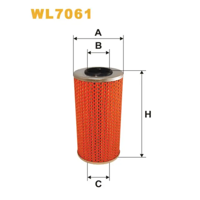 Фільтр оливи WIX FILTERS Evobus O 810-815, M.A.N. TG-A, TGL, TGM, M.A.N. Bus NUE, Fendt Favorit 90 (WL7061)