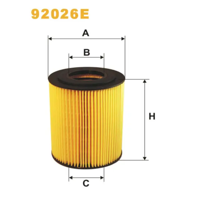 Фільтр оливи WIX FILTERS M.A.N. F2000, FE, TG-A, M.A.N. Bus F/FR/FRH, HOCL/FOC, NL, RH/RHC/RHS/RN, (92026E)