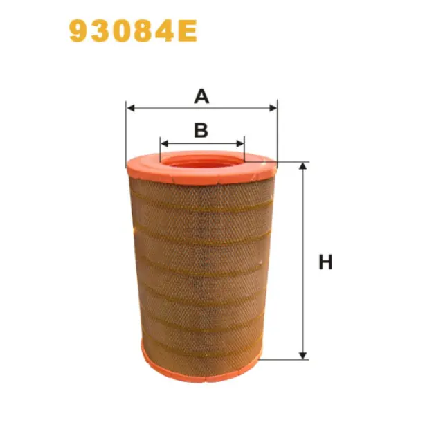 Фільтр повітряний WIX FILTERS M.A.N. 19T, 23T, 24T, 26T, 27T, 32T, 33T, 35T, 40T, 41T, F2000/F2000 (93084E)