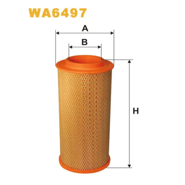 Фільтр повітряний WIX FILTERS Leyland-Freight Rover/LDV 400 Convoy VH C35, LDV Limited Convoy 400 ( (WA6497)