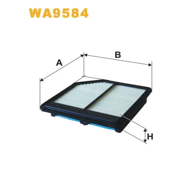 Фільтр повітряний WIX FILTERS Honda Civic VIII, FR-V (WA9584)
