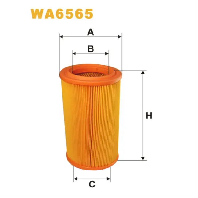 Фільтр повітряний WIX FILTERS Citroen Berlingo I, Xsara, Peugeot 306, Partner I (WA6565)