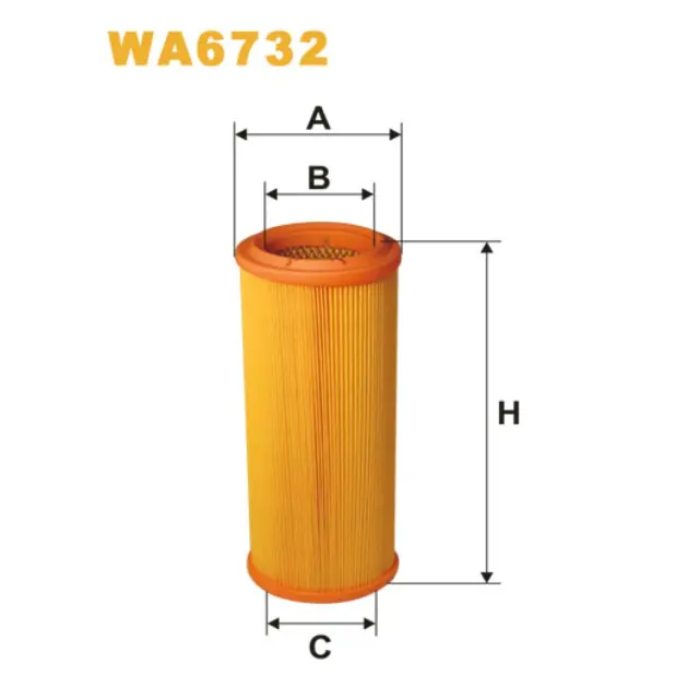 Фільтр повітряний WIX FILTERS Fiat Doblo I (WA6732)