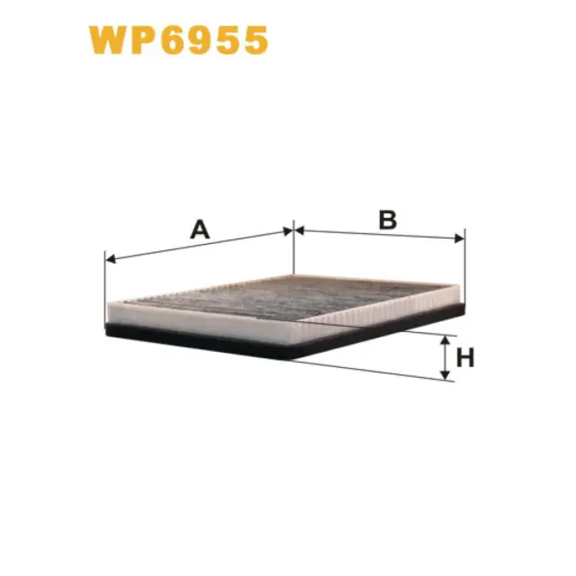 Фільтр салону WIX FILTERS BMW Serie 5 (E39) (WP6955)
