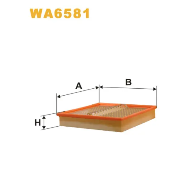 Фільтр повітряний WIX FILTERS Mercedes S (W140) (WA6581)