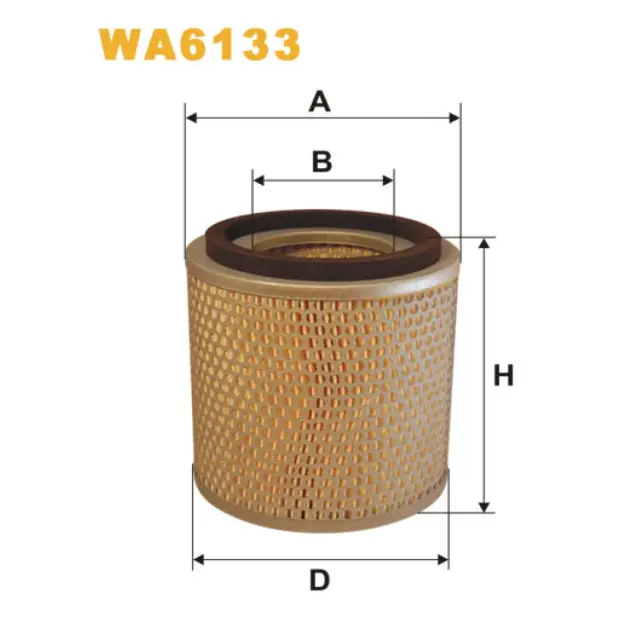 Фільтр повітряний WIX FILTERS Opel Campo, Vauxhall Brava (WA6133)