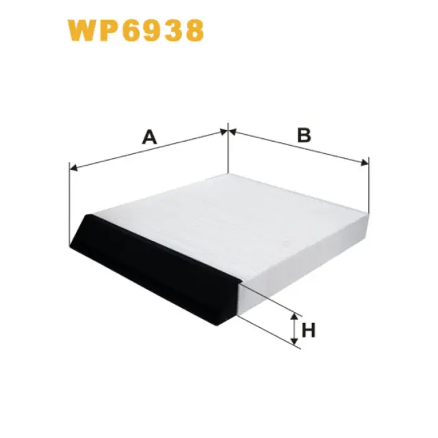 Фільтр салону WIX FILTERS Renault Megane Coupe, Scenic I (FL) (WP6938)