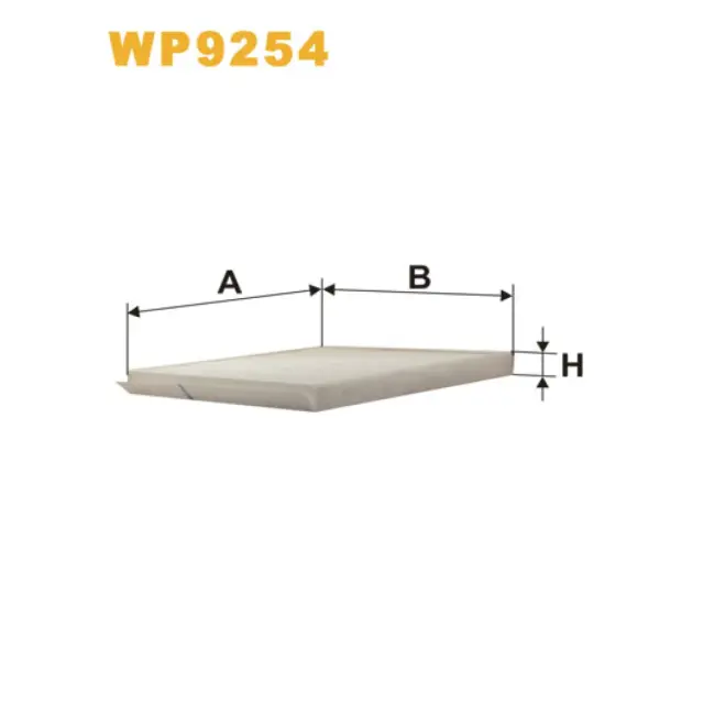 Фільтр салону WIX FILTERS Chevrolet Aveo (WP9254)