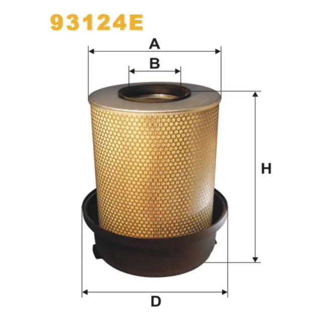 Фільтр повітряний WIX FILTERS Mercedes Actros I (93124E)