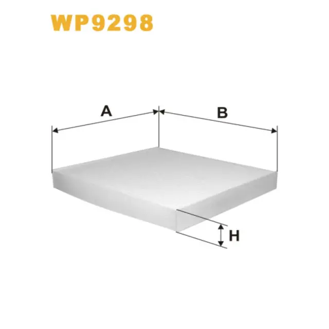 Фільтр салону WIX FILTERS Hyundai Grandeur, Santa FE II, Sonata, Kia Magentis II (WP9298)