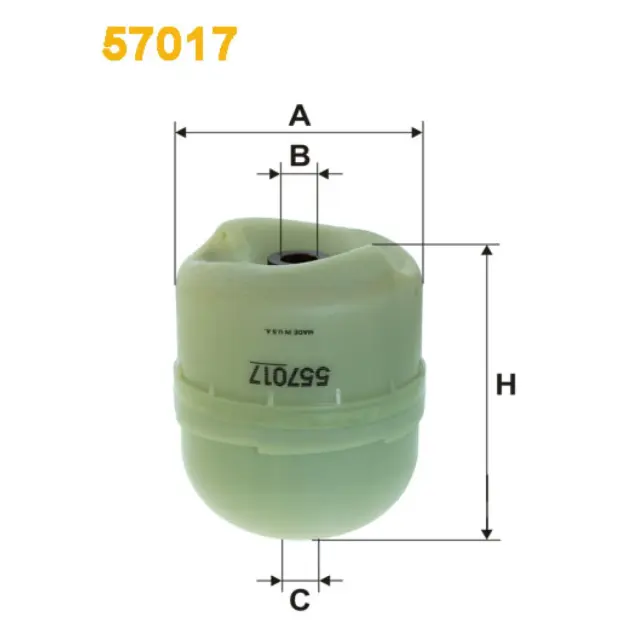 Фільтр повітряний WIX FILTERS Bova Futura, Lexio, Magiq, Synergy, Daf 85 CF, 95 XF, CF75, CF85, XF9 (57017)