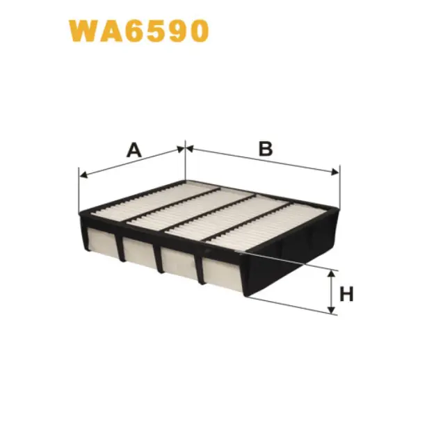 Фільтр повітряний WIX FILTERS (WA6592) - (Suzuki Grand Vitara, Vitara)
