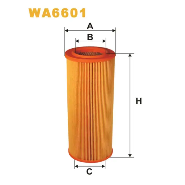 Фільтр повітряний WIX FILTERS Saab 9000 (WA6601)